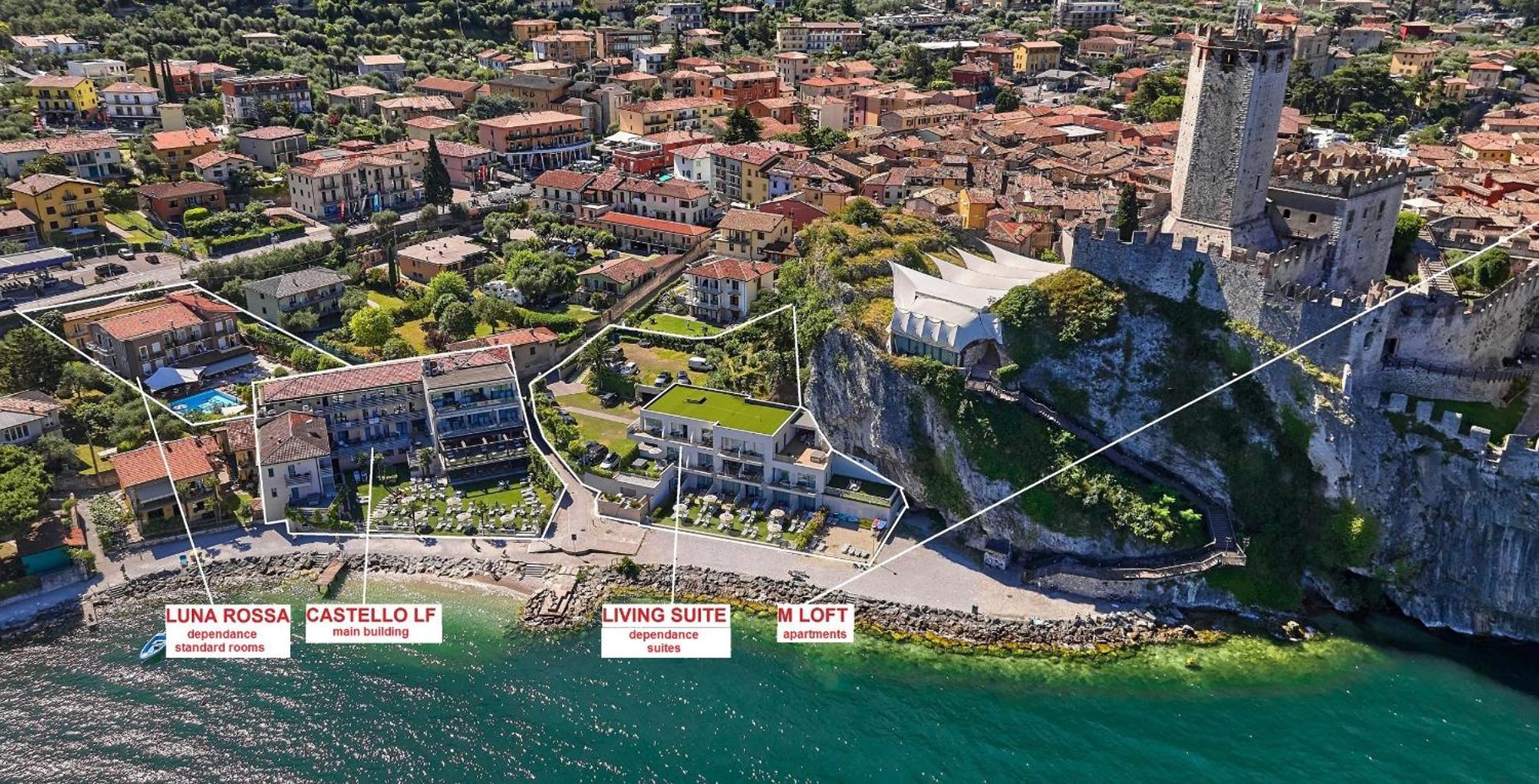 Hotel Castello Lake Front 말세진느 외부 사진